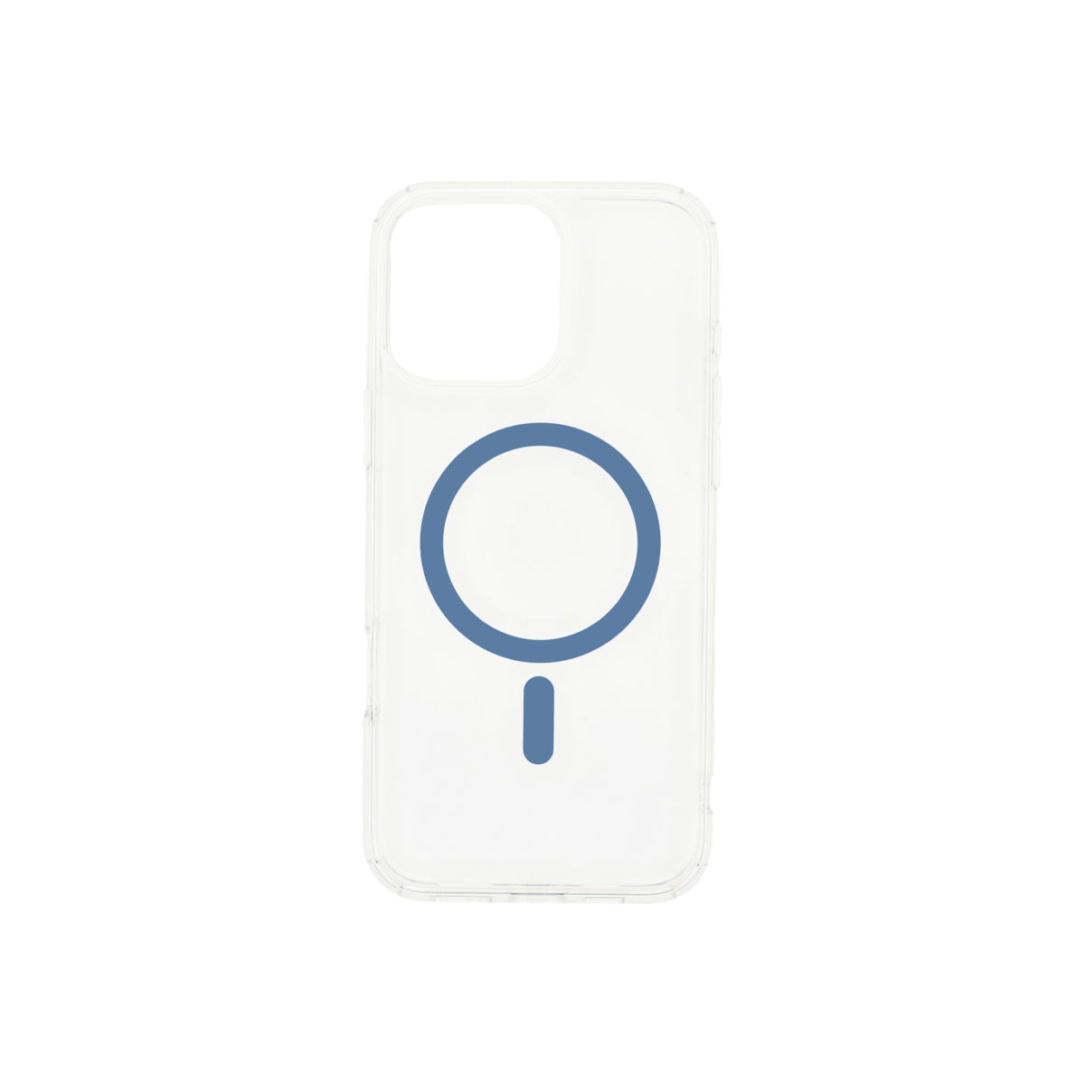 Priehľadné puzdro Dviced Magsafe iPhone 16 Pro – modré