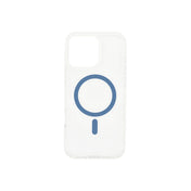 Priehľadné puzdro Dviced Magsafe iPhone 16 Pro – modré