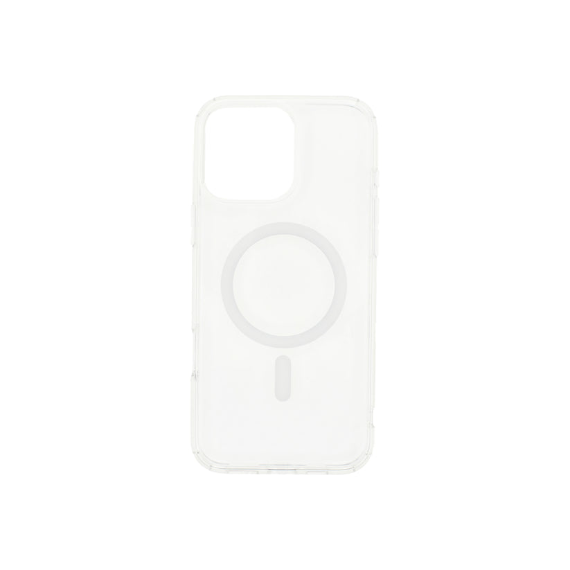Priehľadné puzdro Dviced Magsafe iPhone 16 Pro – biele