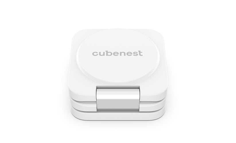 Cubenest 3v1 skladacia magnetická bezdrôtová nabíjačka E310 - biela