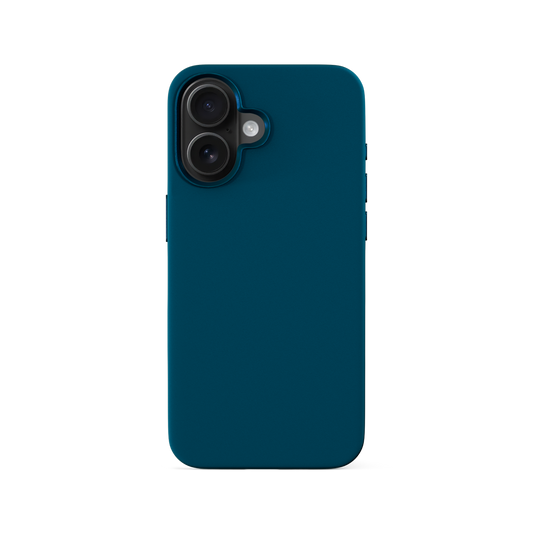EPICO Mag+ Silicone Case Pro - Petrol Blue - iPhone 16 Plus