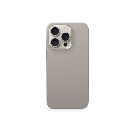 EPICO MAG+ SILICONE CASE PRO IPHONE 16 PRO - TITANIUM BEIGE