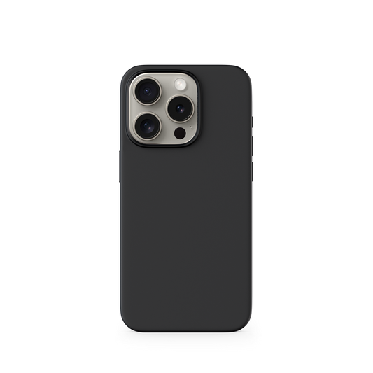 EPICO Mag+ Silicone Case Pro - Black - iPhone 16 Pro  Max