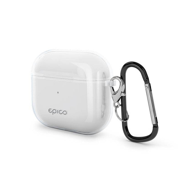 Epico Transparent Cover Airpods 3 - Biela transparentná