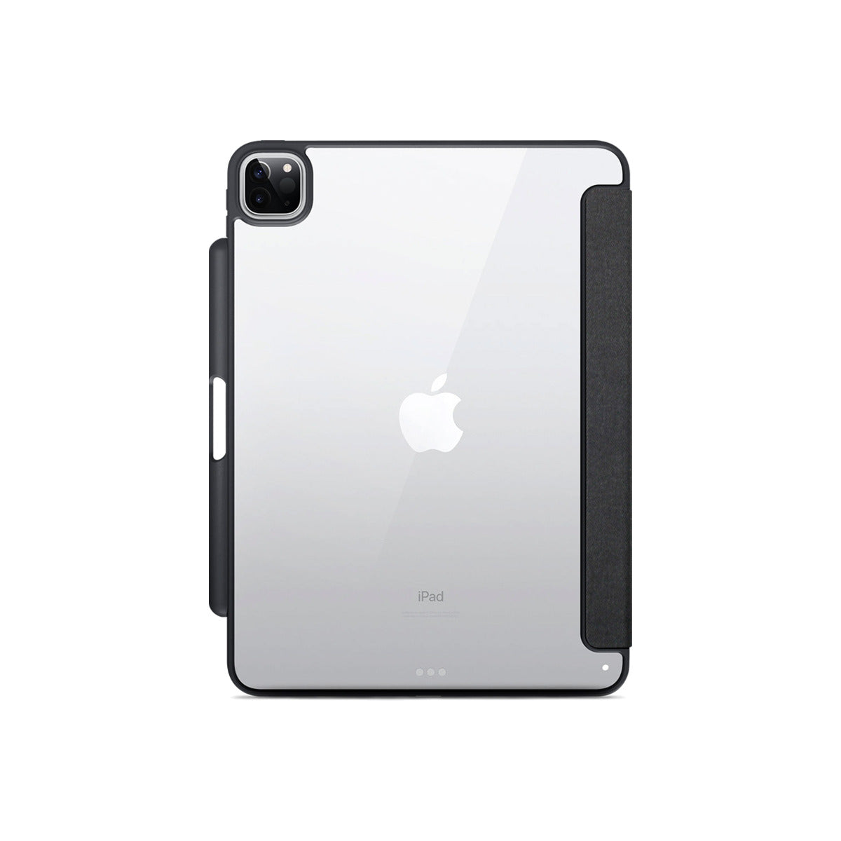 Epico Clear Flip kryt na iPad Pro 12,9" - čierny