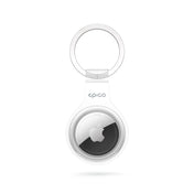 Epico Transparent case pre AirTag - Biela transparentná