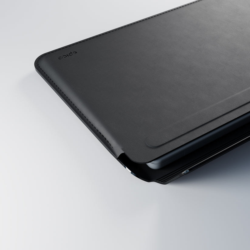 EPICO Leather Sleeve for MacBook Pro 16 - black