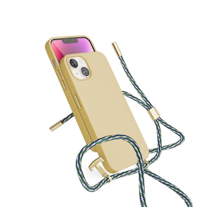 EPICO Silicone Necklace Case  iPhone 13 / 14 (6,1) - sand