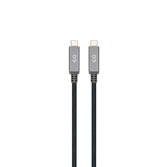 Epico Thunderbolt 3 Braided Cable - 1M - Space Gray