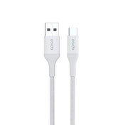 Epico Braided Cable  1.2m USB-C to USB-A - white