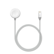 Nabíjací kábel USB-C pre Apple Watch Epico 1,2m - strieborný
