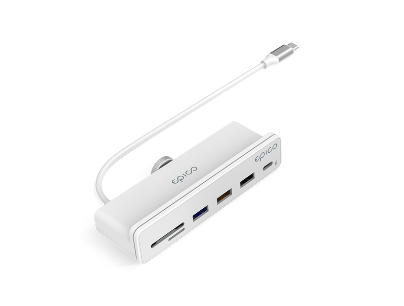Epico USB-C 7in1 iMac Hub - Biela