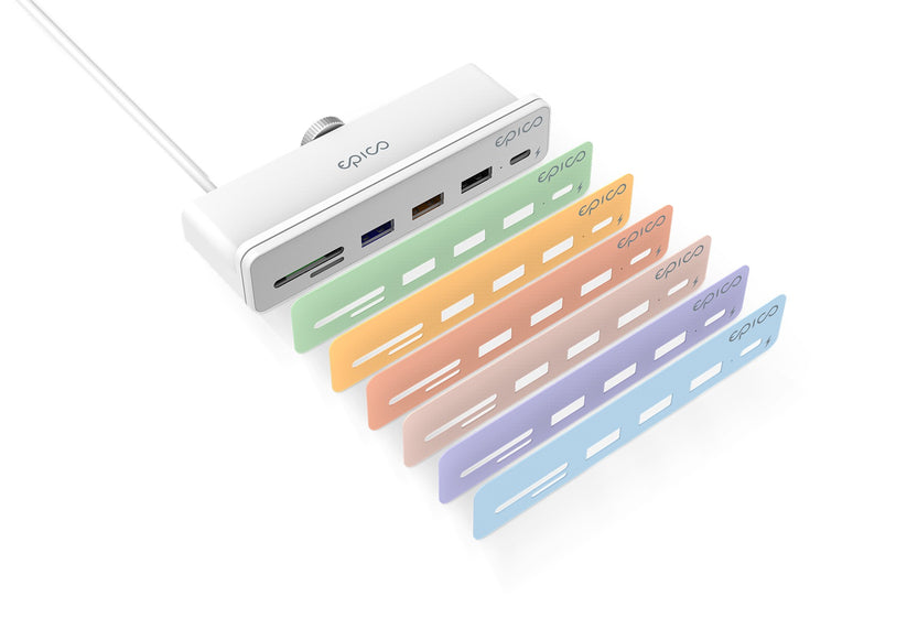 Epico USB-C 7in1 iMac Hub - Biela