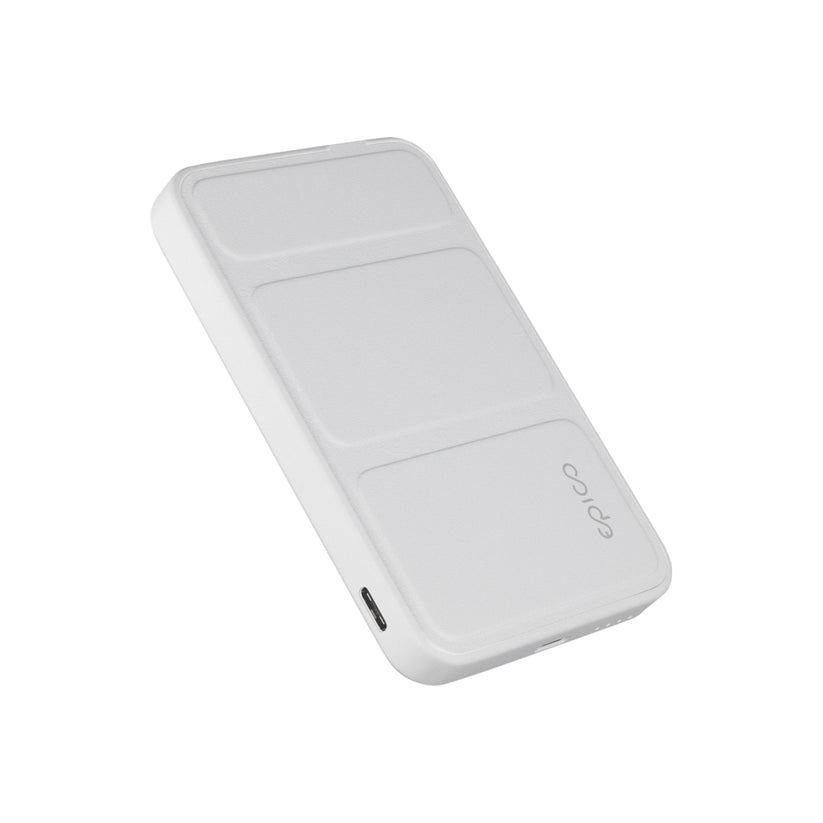 Epico Mag+ Stand Power Bank Battery Capacity 7 000mAh - White