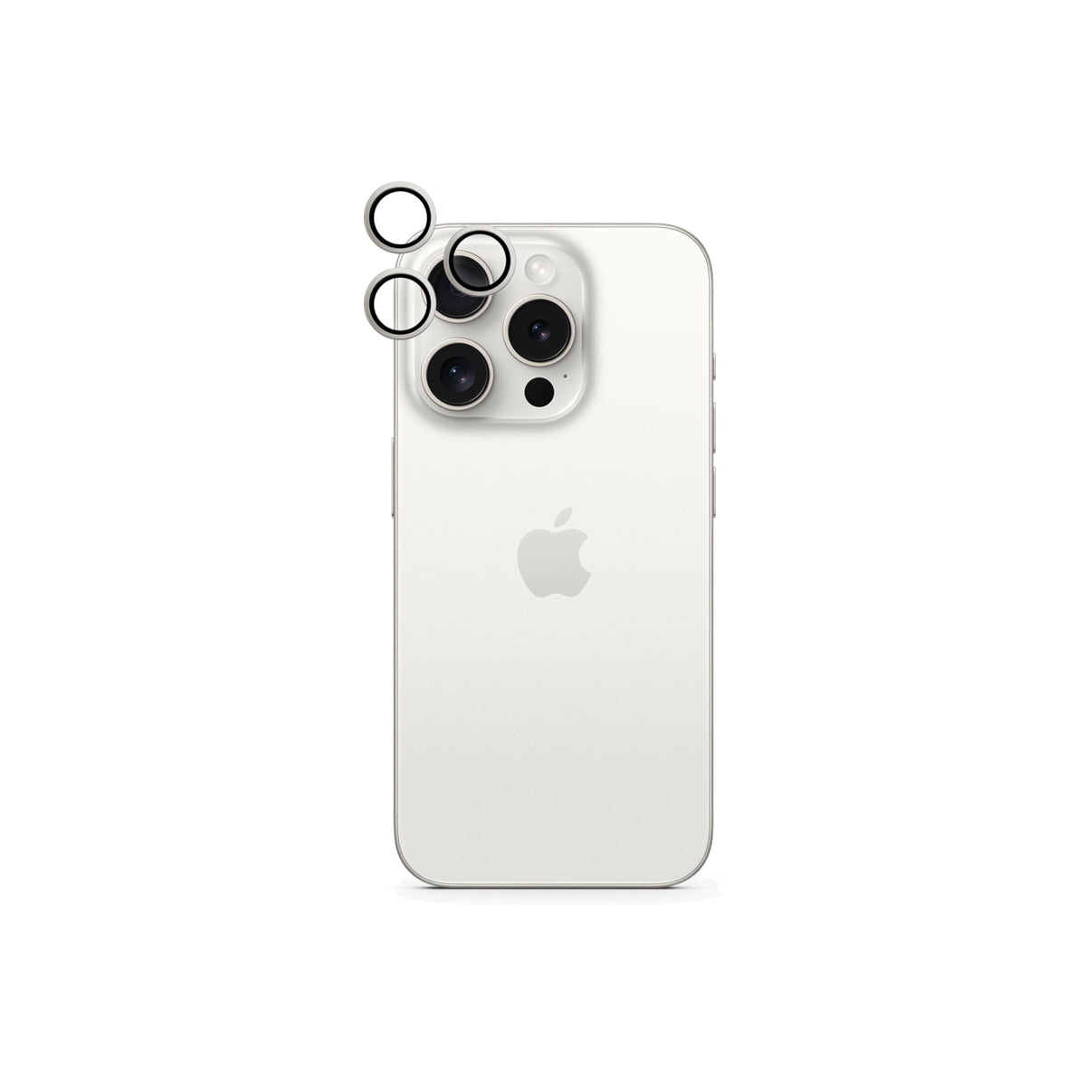 ISTYLE ALUMINIUM LENS PROTECTOR FOR APPLE IPHONE 16 / 16 PLUS - BLACK