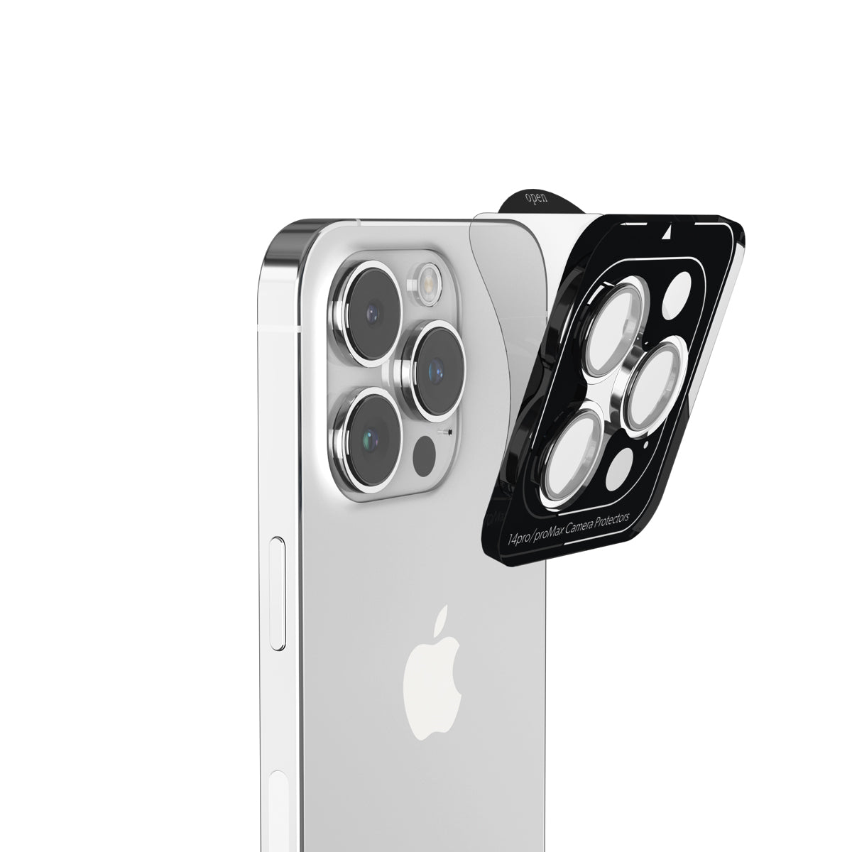 ISTYLE ALUMINIUM LENS PROTECTOR FOR APPLE IPHONE 16 / 16 PLUS - BLACK