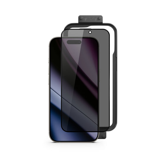 EPICO PRIVACY GLASS 3D FOR IPHONE 16 PLUS WITH INSTALL FRAME