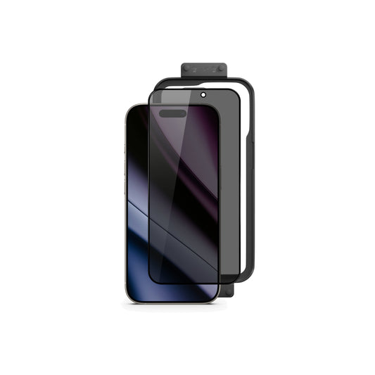 EPICO PRIVACY GLASS 3D FOR IPHONE 16 WITH INSTALL FRAME