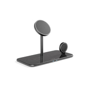 Epico Mag+ Glass Charging Stand MagSafe compatible - Black