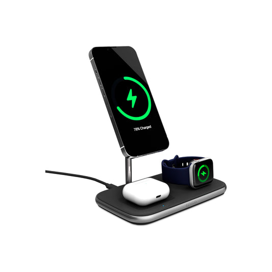 EPICO 3IN1 MagSafe Wireless Charger - Čierna