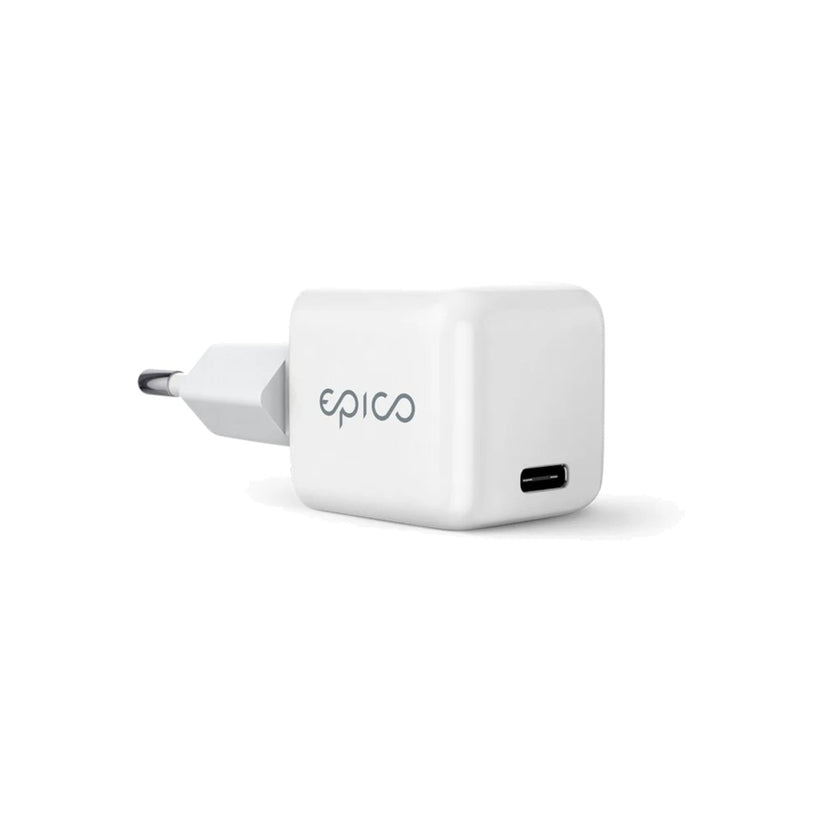 Epico 30W GaN Mini Charger - white
