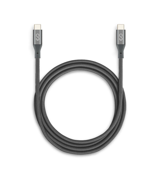EPICO FABRIC BRAIDED CABLE C to C 1.8m 2020 - space grey