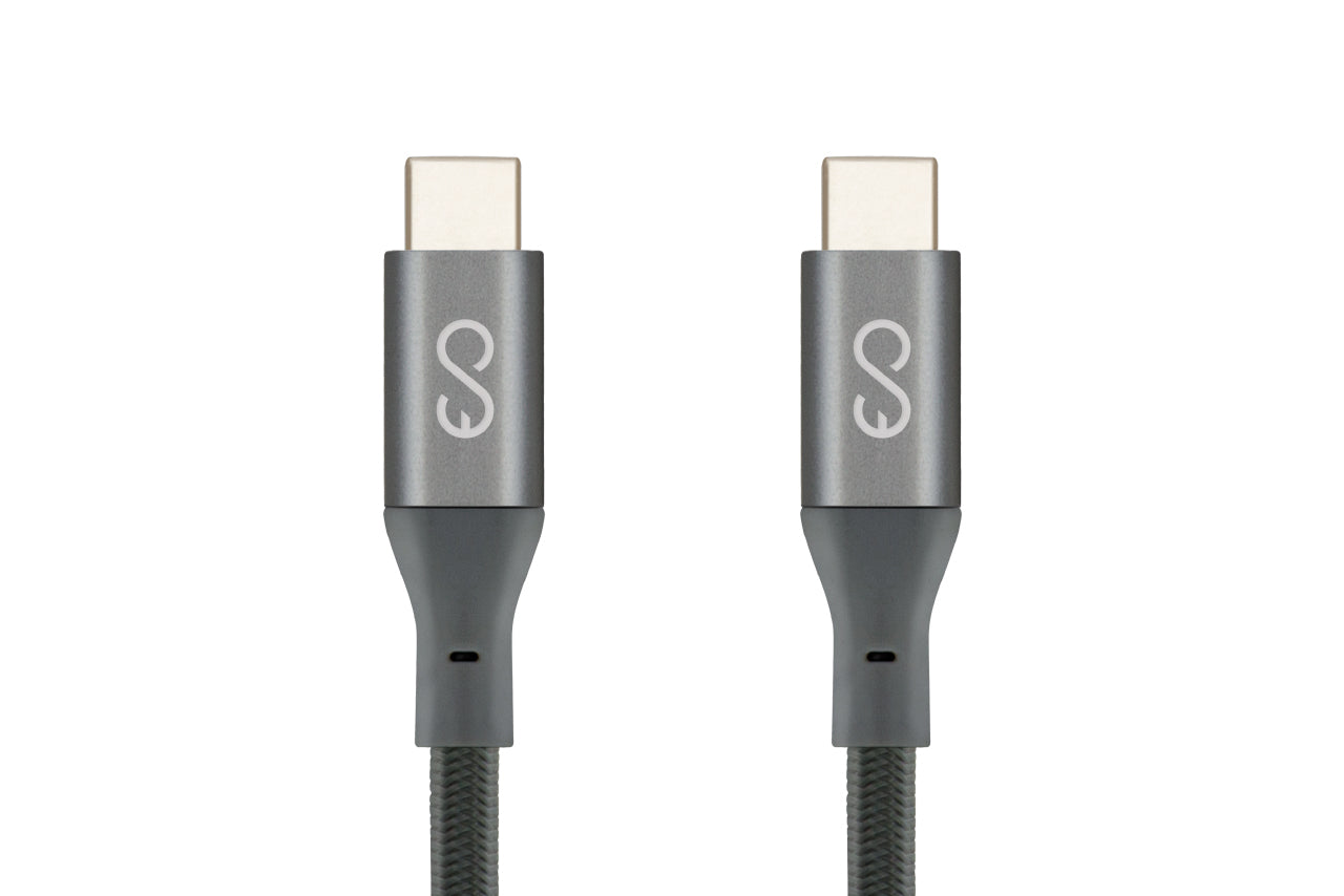 EPICO FABRIC BRAIDED CABLE C to C 1.8m 2020 - space grey