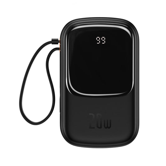 Baseus Qpow Digital Display quick charging power bank 20000 mAh 20 W - Black