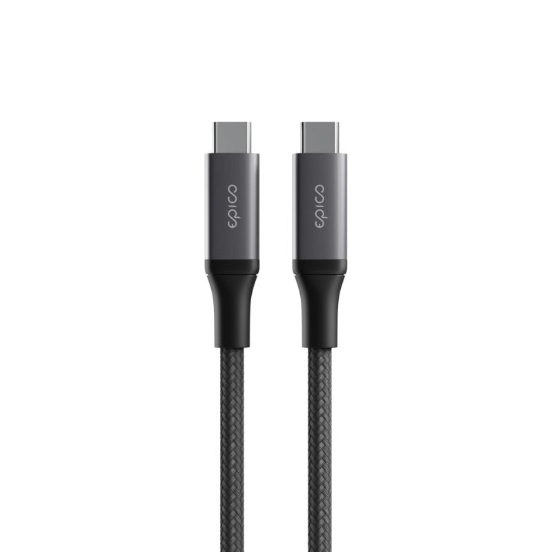 Kábel USB-C/USB-C Epico UltraLink USB4 40 Gbps 240 W 8K/60 Hz, 1,5 m EC48 - čierny