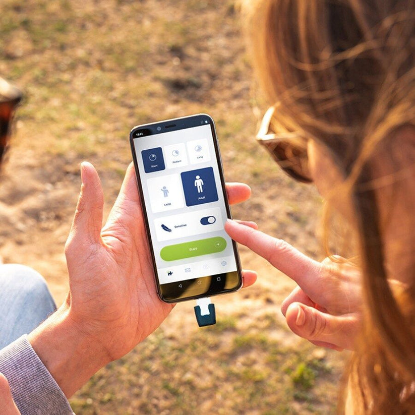 Heat it - ošetrenie bodnutia hmyzom pomocou smartfónu, Lightning