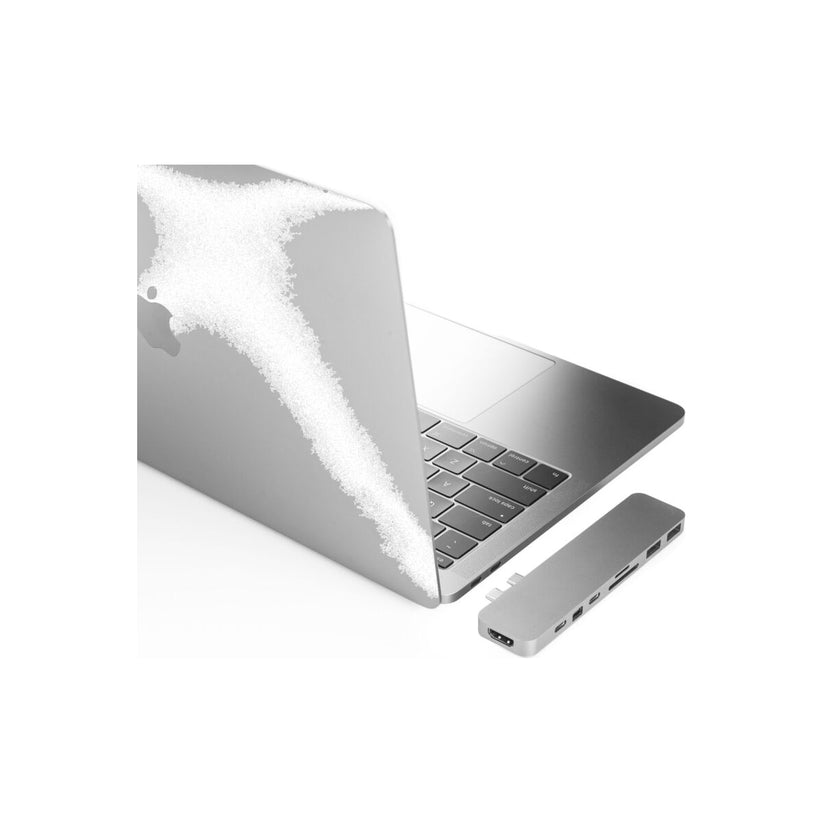Hyper PRO USB-C Hub pre MacBook Pro Silver