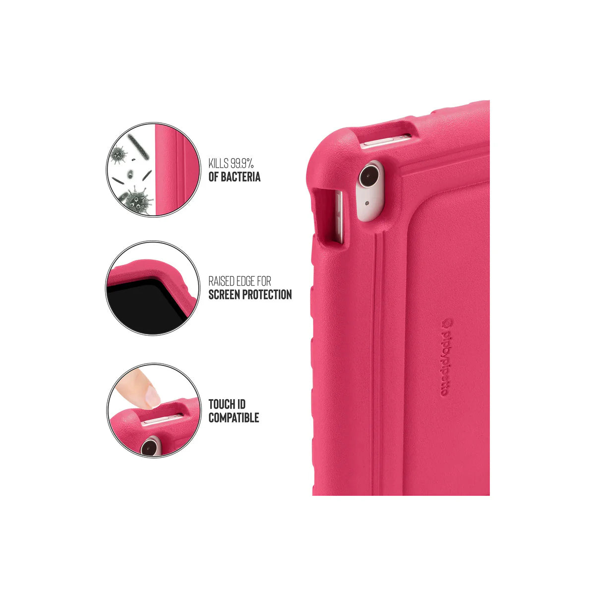 Kryt pre iPad (11./10. generácie) Pipetto Activity Case - ružové