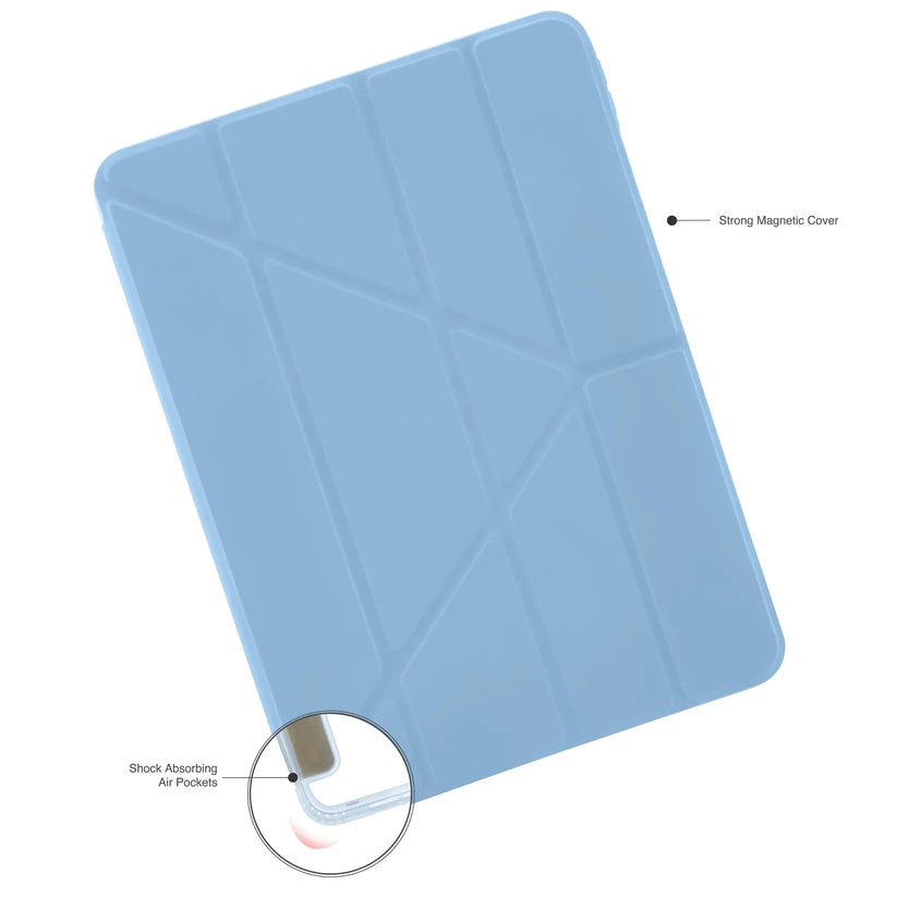 Kryt pre iPad Air 13" (M3,2025/M2,2024) Pipetto Origami No1 Original Case - svetlo modrý - iSTYLE.sk