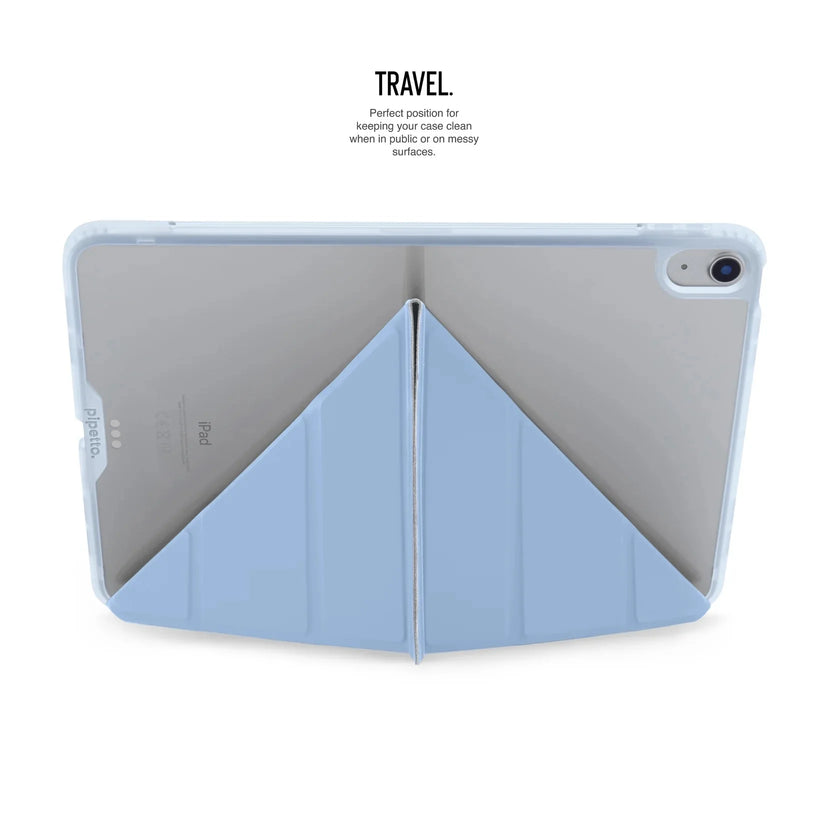 Kryt pre iPad Air 13" (M3,2025/M2,2024) Pipetto Origami No1 Original Case - svetlo modrý - iSTYLE.sk