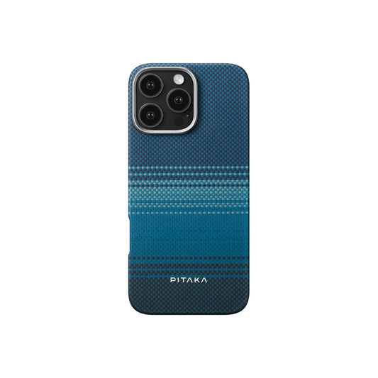 Kryt pre iPhone 16 Pro Max Pitaka Tactile Woven Ultra-Slim Case - Moonrise - iSTYLE.sk