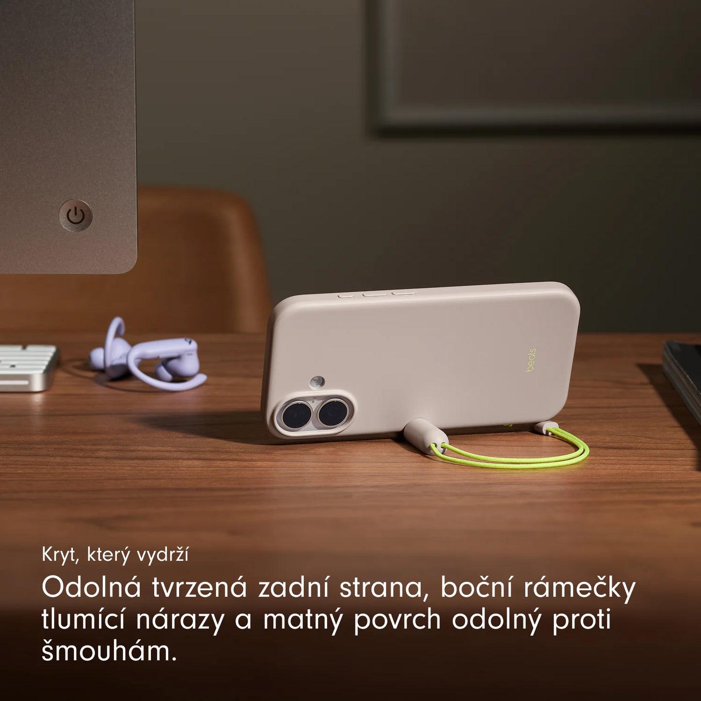 Kryt so stojanom pre iPhone 17 Beats s MagSafe a ovládačom fotoaparátu