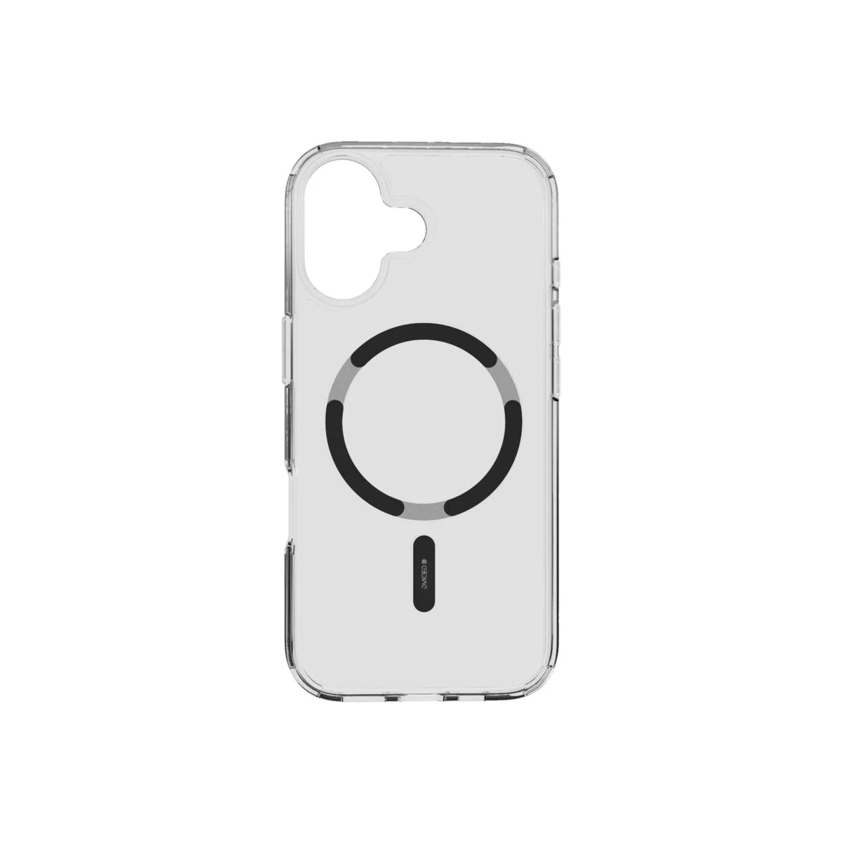 Kryt pre iPhone 17 Dviced MagSafe Clear Case - čierny
