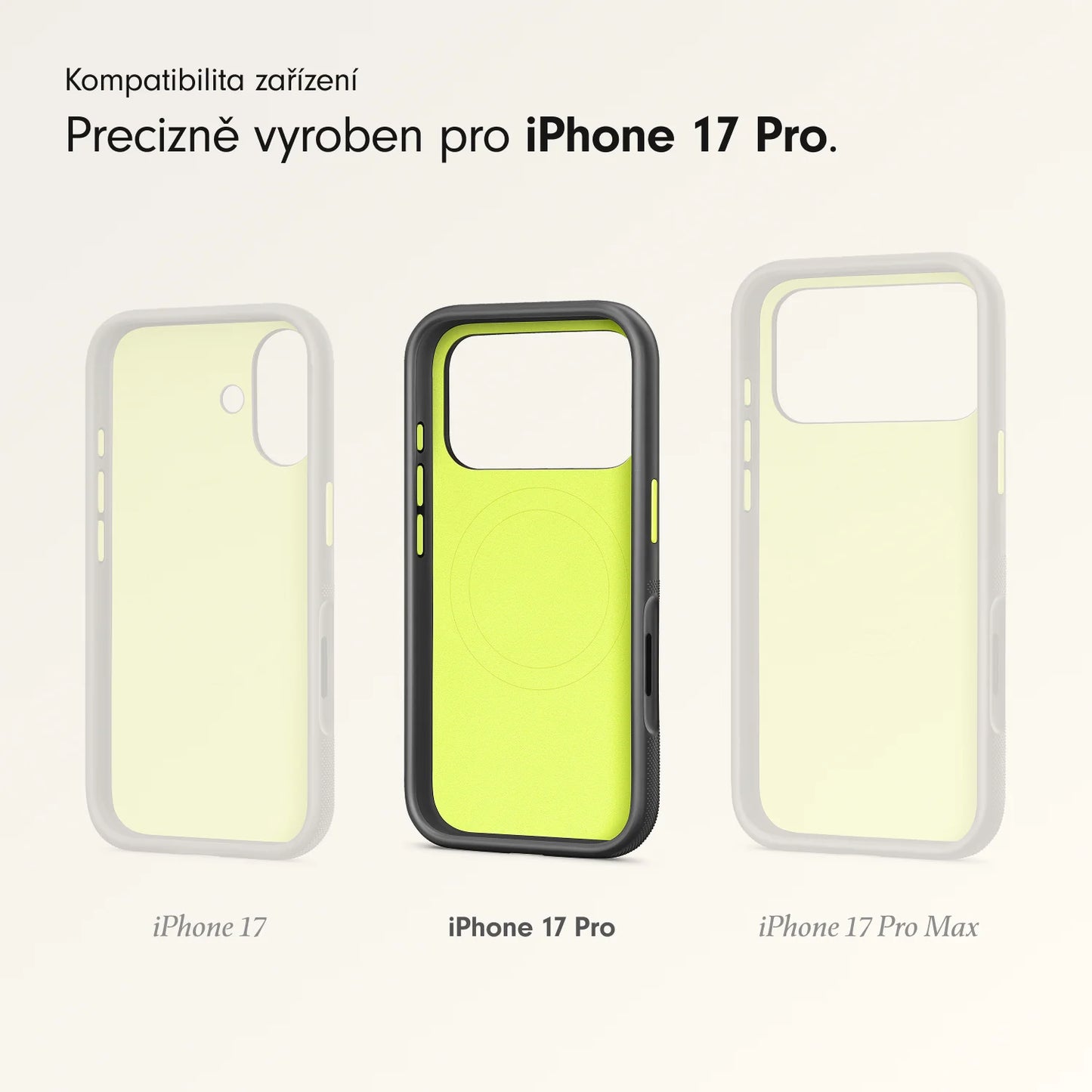 Odolný kryt pre iPhone 17 Pro Beats s MagSafe a ovládačom fotoaparátu