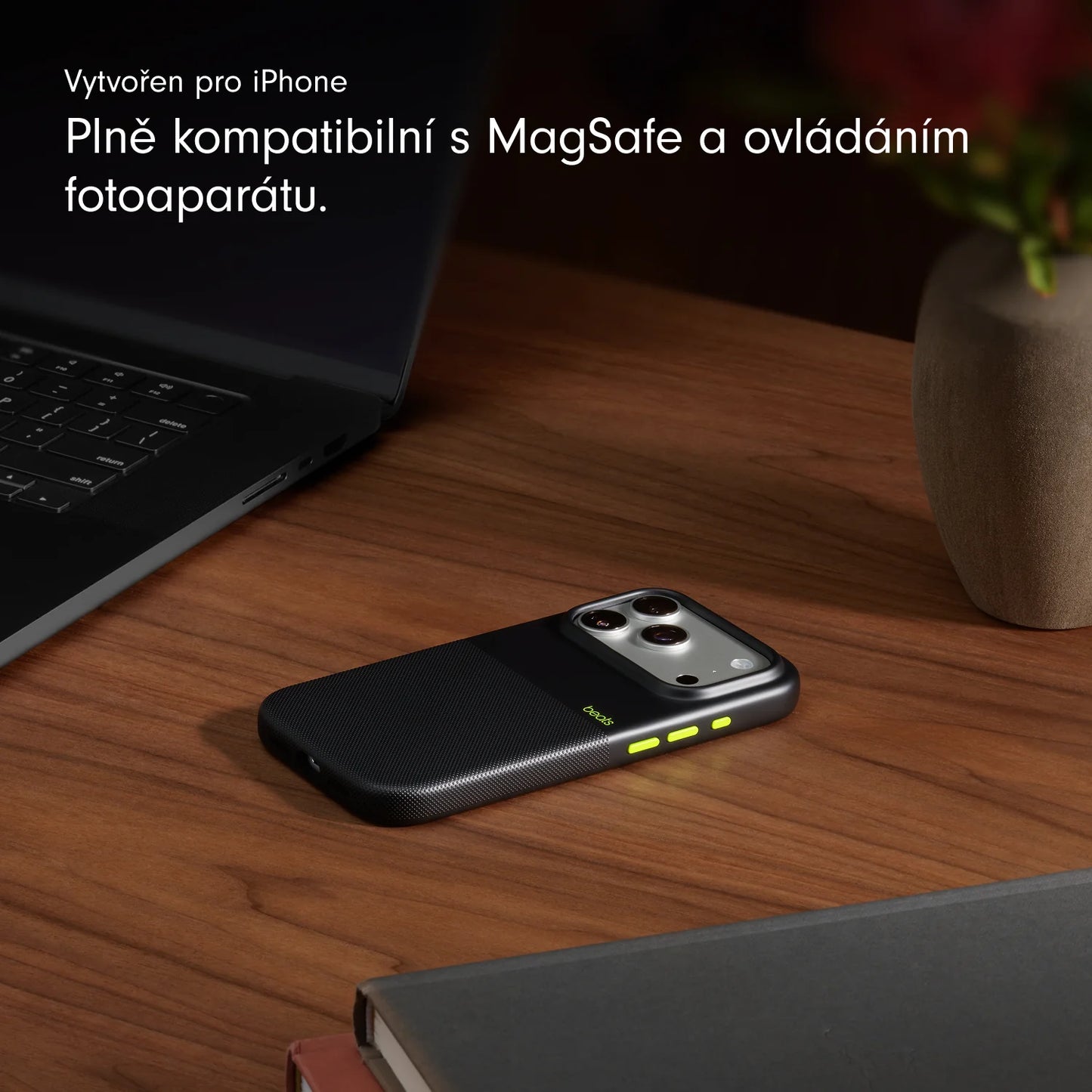 Odolný kryt pre iPhone 17 Pro Beats s MagSafe a ovládačom fotoaparátu