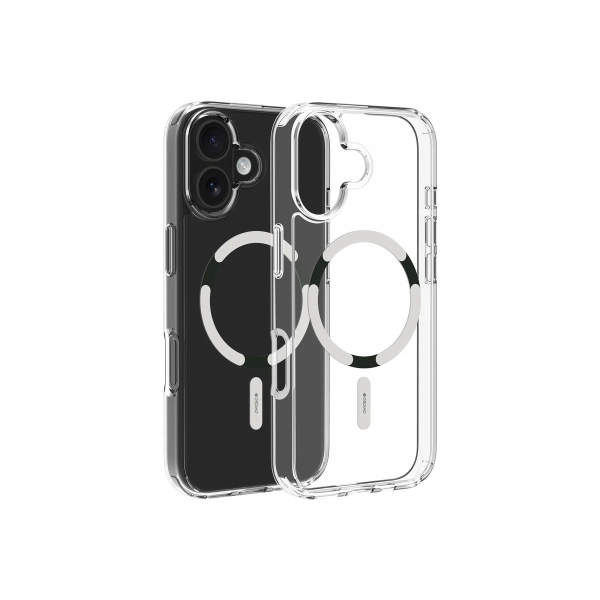 Kryt pre iPhone 17 Dviced MagSafe Clear Case - biely