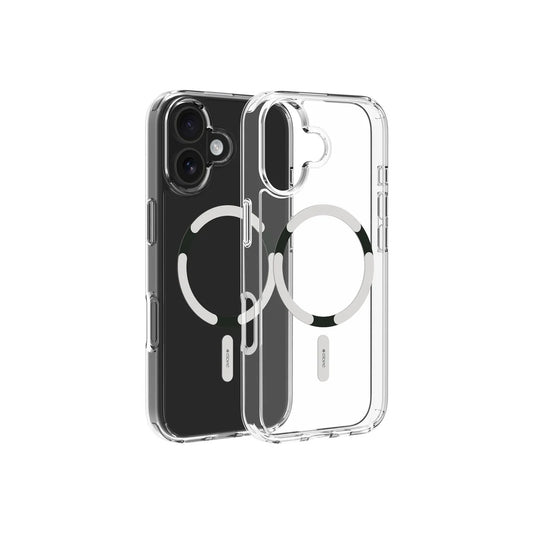 Kryt pre iPhone 17 Dviced MagSafe Clear Case - biely
