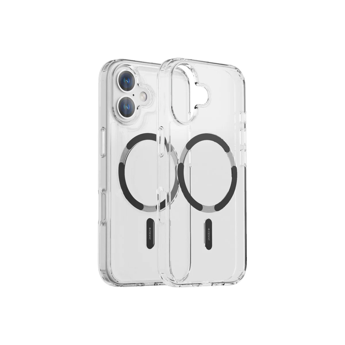 Kryt pre iPhone 17 Dviced MagSafe Clear Case - čierny