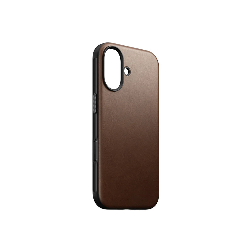 Kryt pre iPhone 17 Nomad Modern Leather Case - hnedý - iSTYLE.sk