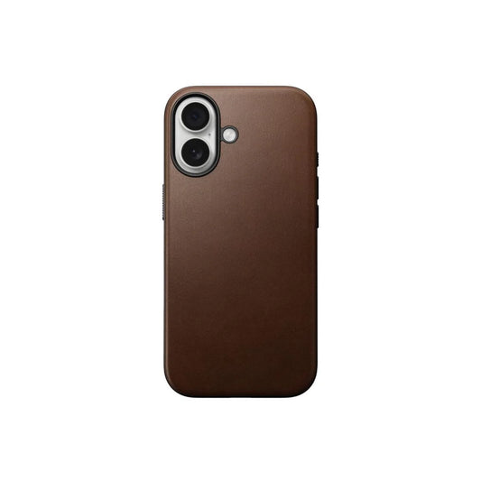 Kryt pre iPhone 17 Nomad Modern Leather Case - hnedý - iSTYLE.sk