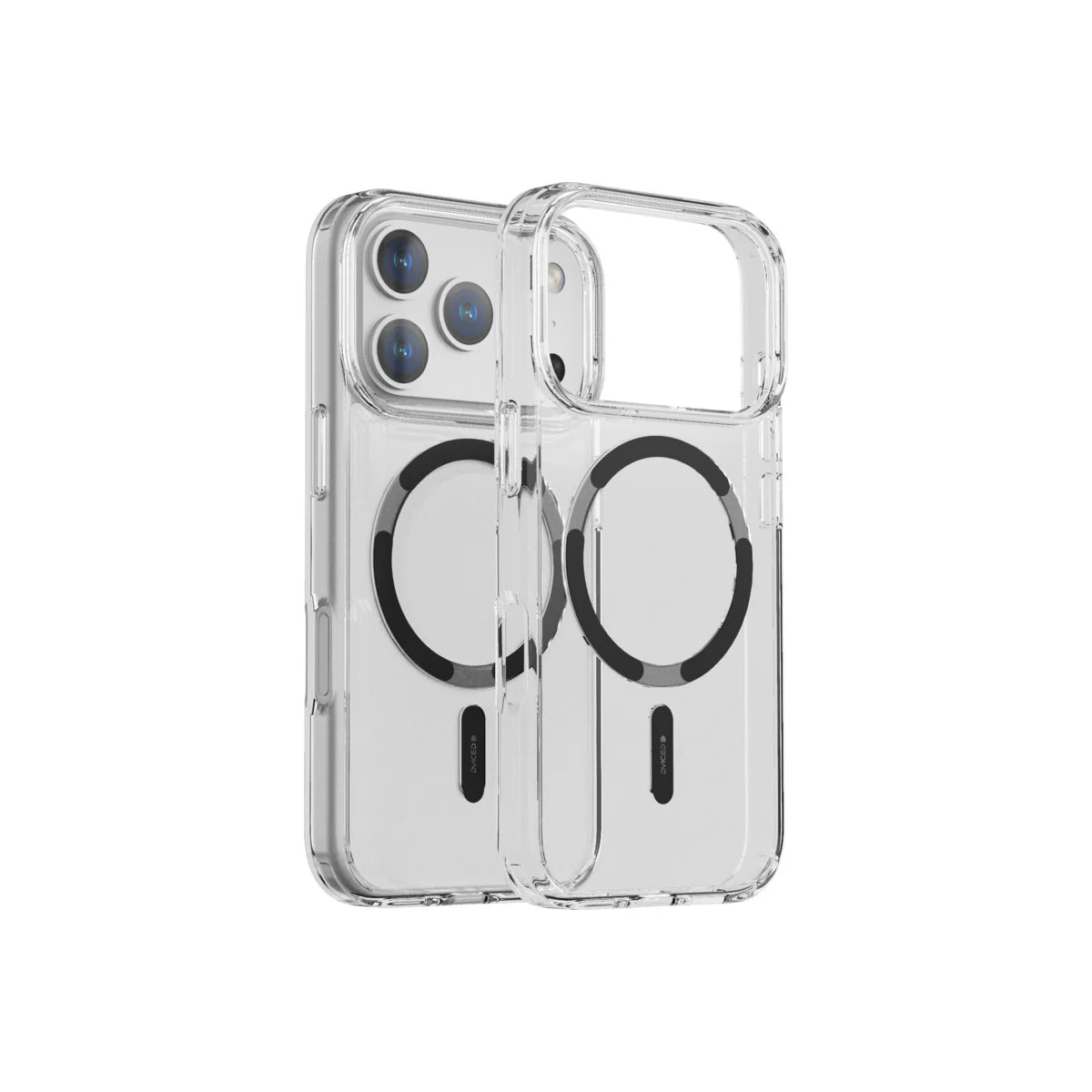 Kryt pre iPhone 17 Pro Max Dviced MagSafe Clear Case - čierny