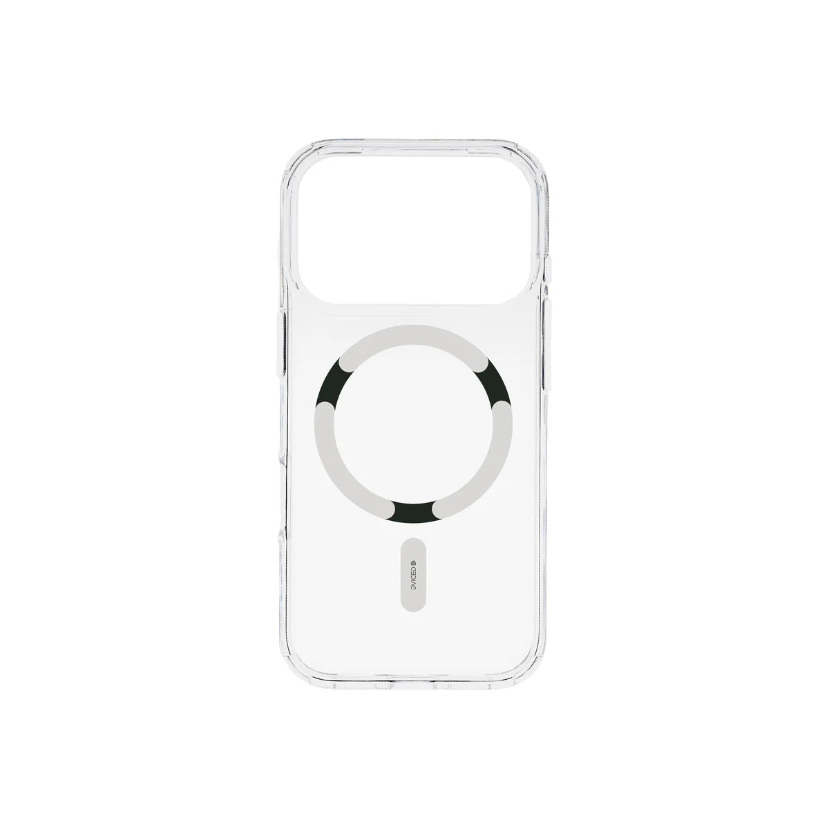 Kryt pre iPhone 17 Pro Dviced MagSafe Clear Case – biely