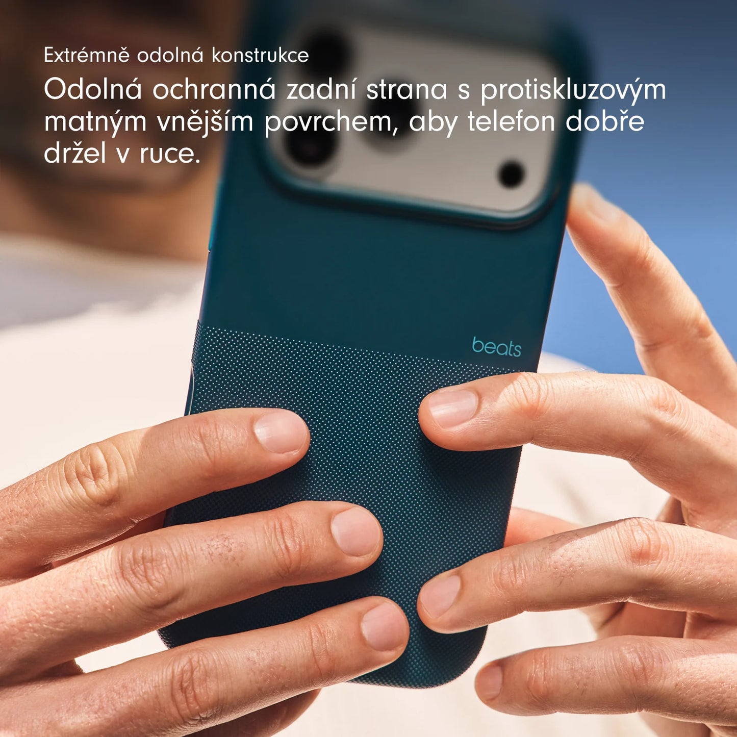 Odolný kryt pre iPhone 17 Pro Max Beats s MagSafe a ovládačom fotoaparátu