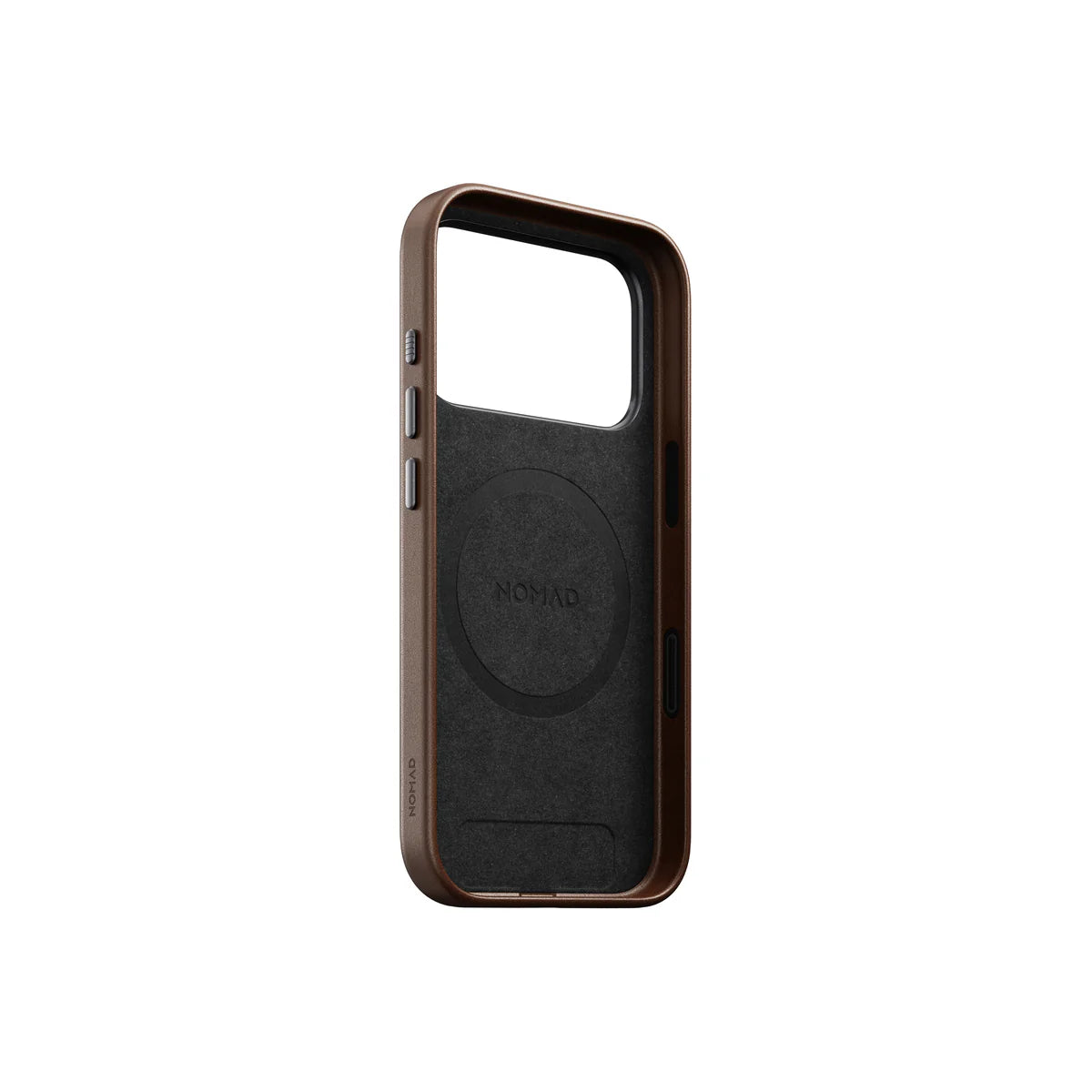 Kryt pre iPhone 17 Pro Max Nomad Traditional Leather Case - hnedý - iSTYLE.sk