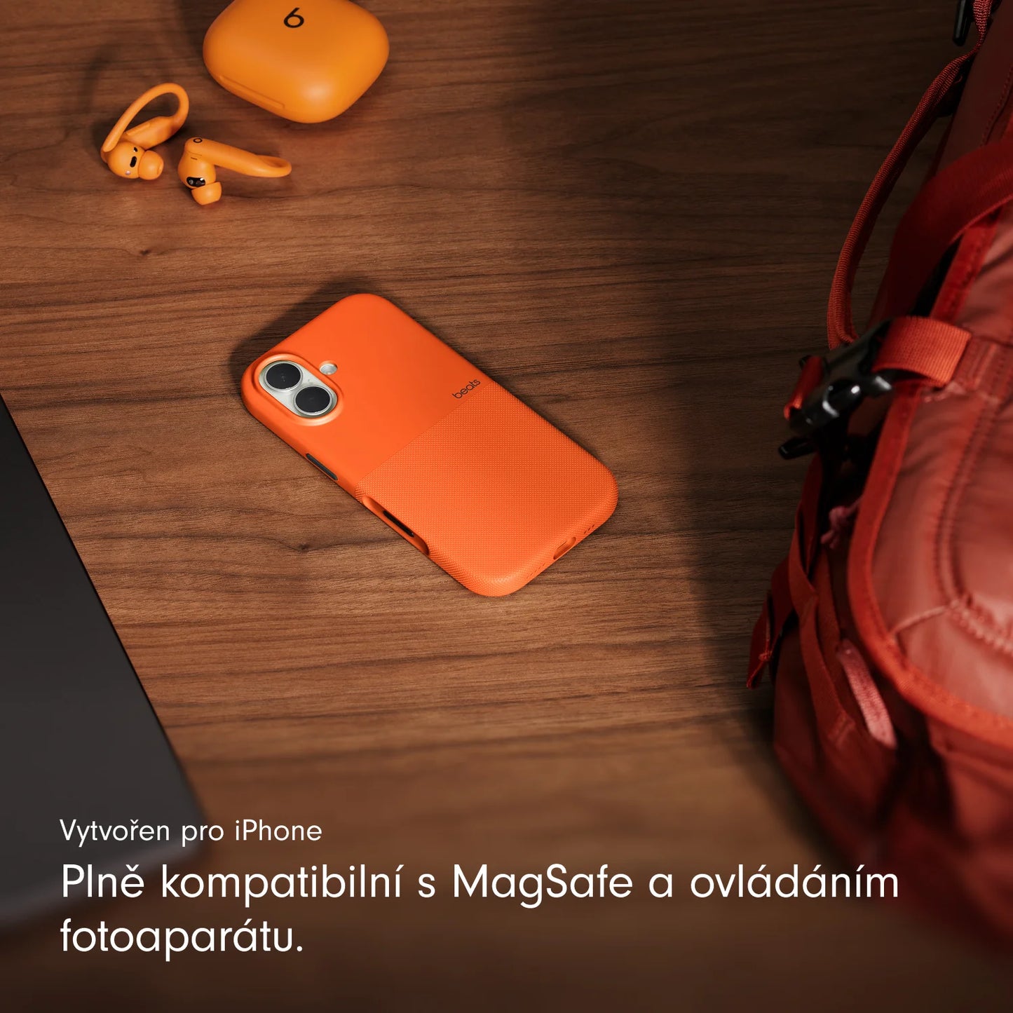 Odolný kryt pre iPhone 17 Beats s MagSafe a ovládačom fotoaparátu