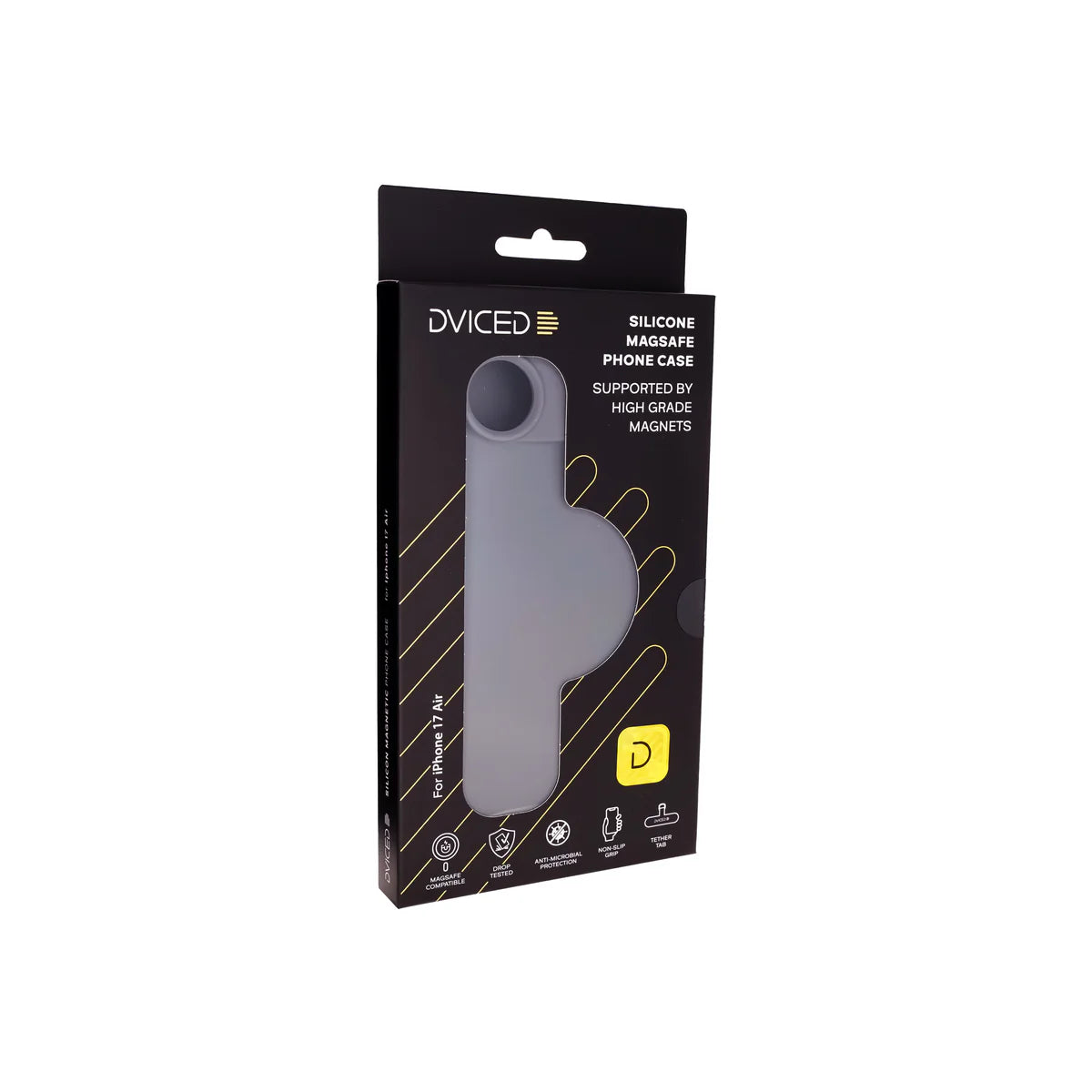 Kryt pre iPhone Air Dviced Silicone MagSafe Case - šedý